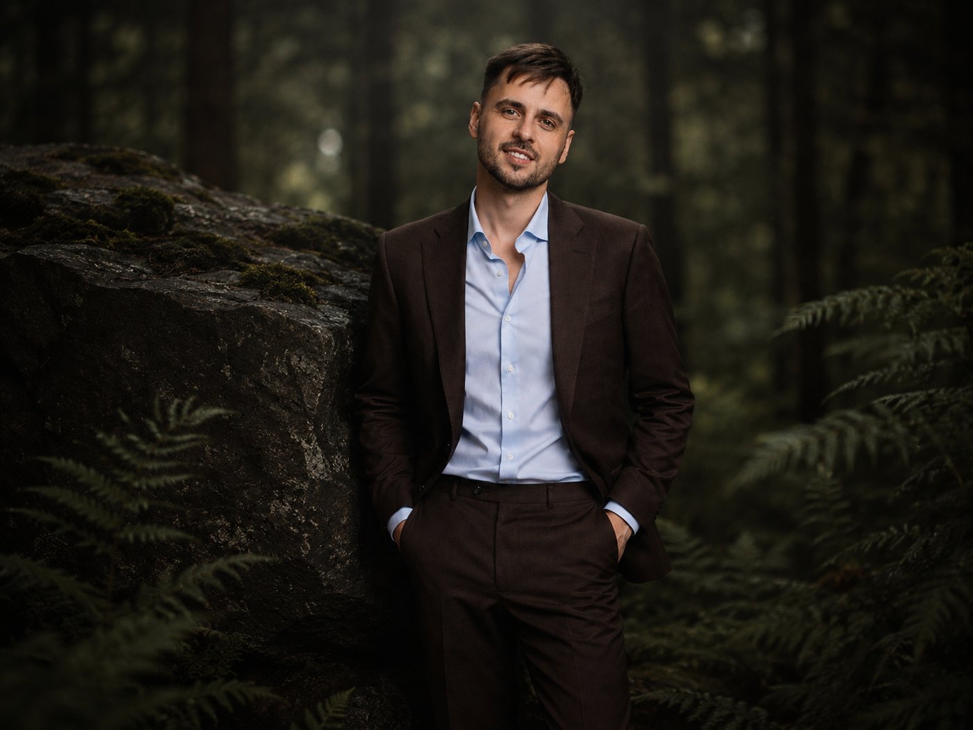 Ilyan Vladimirov — founder of BAGHI, on the slope