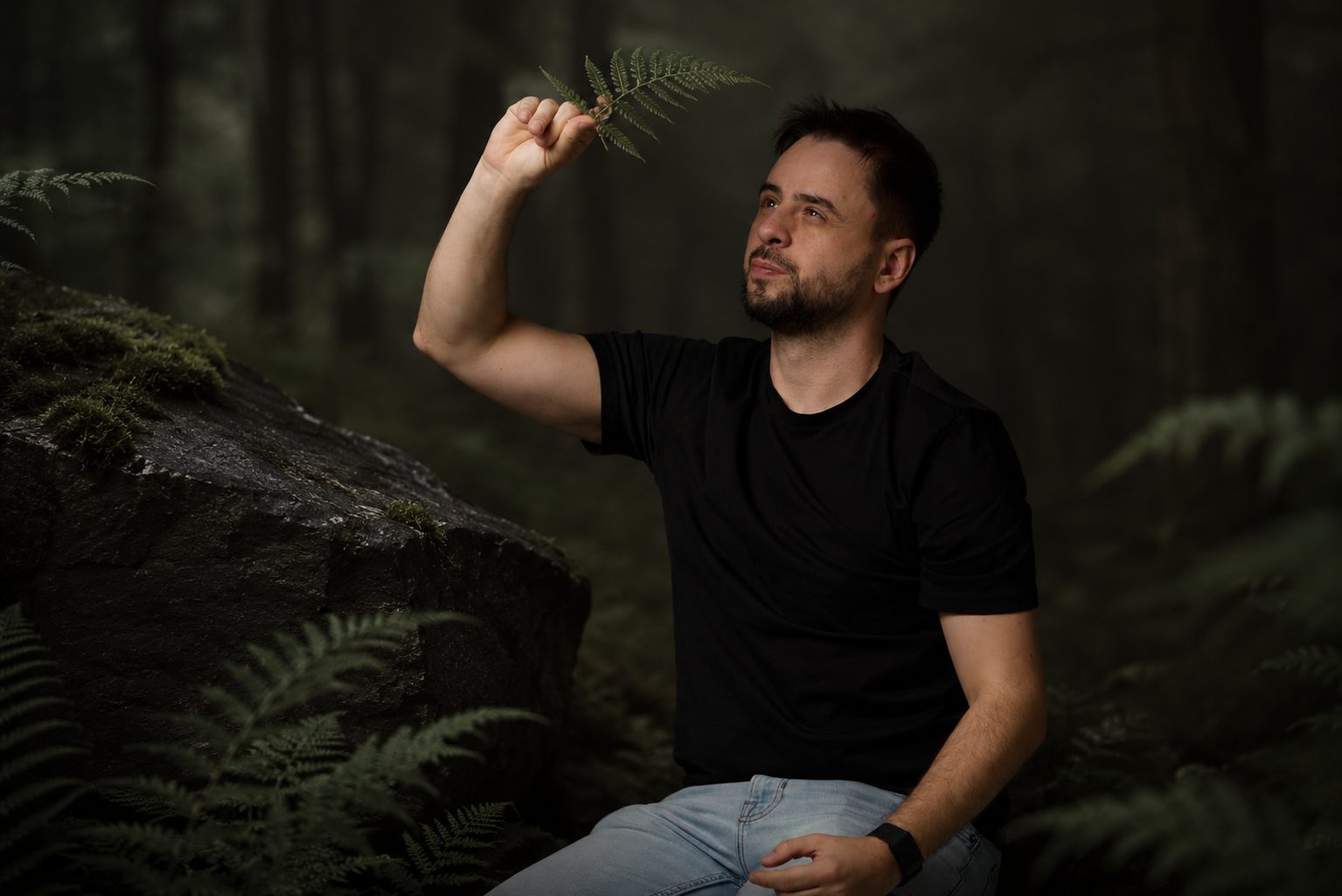 Ilyan Vladimirov on the slope